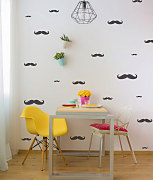 Sada šablón Fúzy 5ks ST494